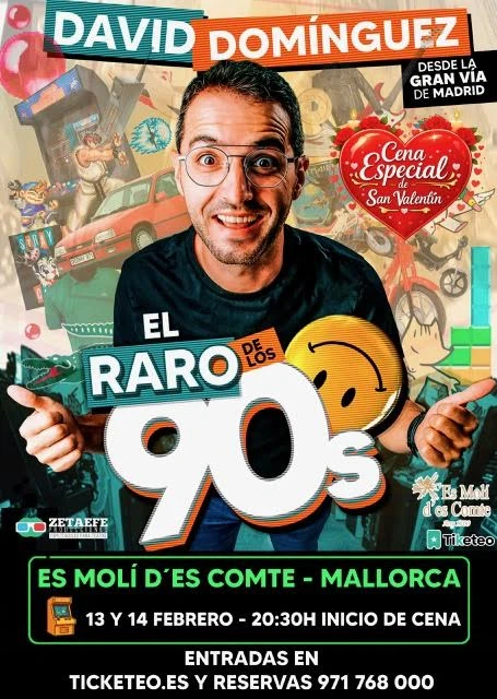 Cena + Espectaculo Especial San Valentin